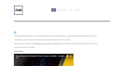 Desktop Screenshot of familyholidayreviews.com